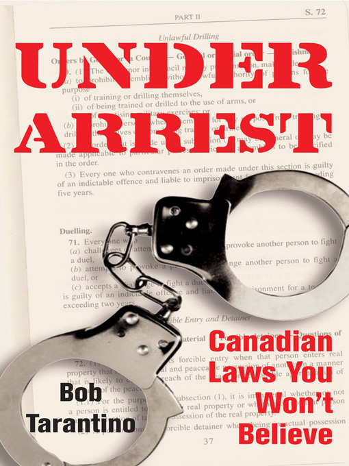 Title details for Under Arrest by Bob Tarantino - Available